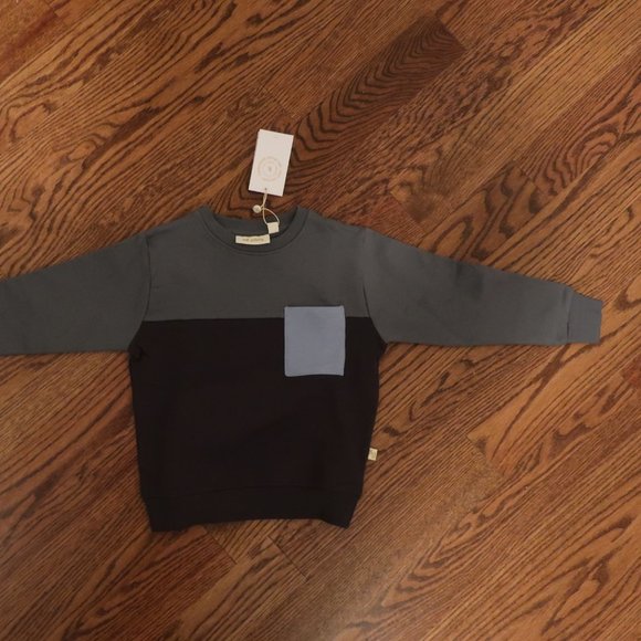 BNWT Fleece Lined Colorblock Top Size 5 - Picture 4 of 14